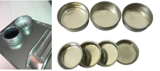 Contenedor de 2 galones de hojalata oblonga para aceite de motor químico