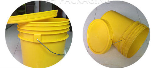 Baldes y cubos de plástico de 5 galones para lubricantes para petróleo