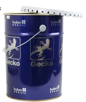 0.28-0.42mm 5 galones de cubo de pintura de hojalata baldes de hojalata con tapa de castillado para el almacenamiento de pintura