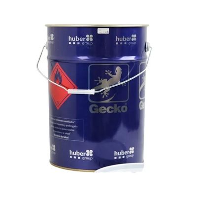 0.28-0.42mm 5 galones de cubo de pintura de hojalata baldes de hojalata con tapa de castillado para el almacenamiento de pintura