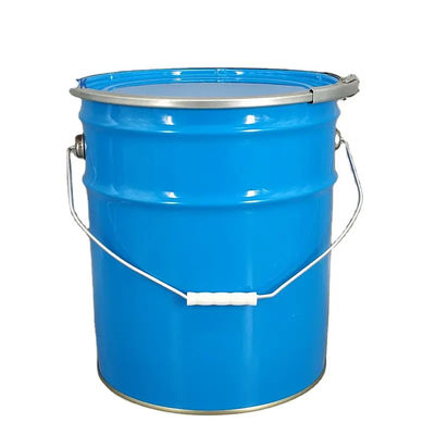 0.32-0.42mm 20 litros baldes de productos químicos con llave de palanca cerradura tapa de anillo