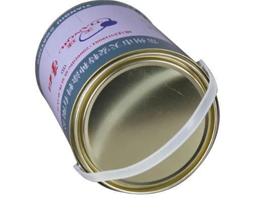 Latas de lata de 5 litros con tapa de plástico para almacenar pinturas