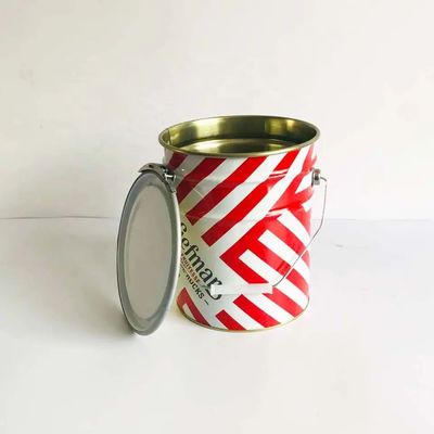 Cubo de disolvente metálico de 20L con tapa de anillo de palanca de bloqueo aprobado por la ONU