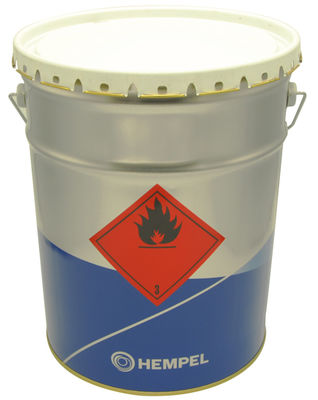 Cubo de grasa de metal de 20 litros 0.32-0.42 mm con tapa muy rizada aprobada por la ONU