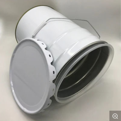 Cubo de acero cónico de 5 galones con cabeza abierta con forro de tambor de PE 0.32-0.42mm