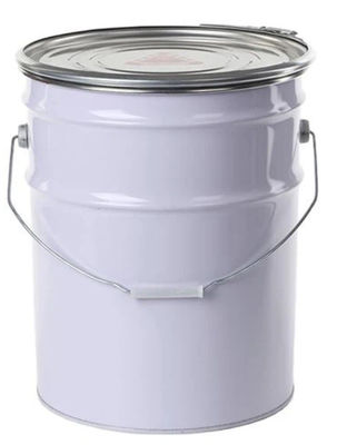 Cubo de grasa de metal de 19L de 5 galones con tapa de anillo de bloqueo de palanca aprobada por la ONU