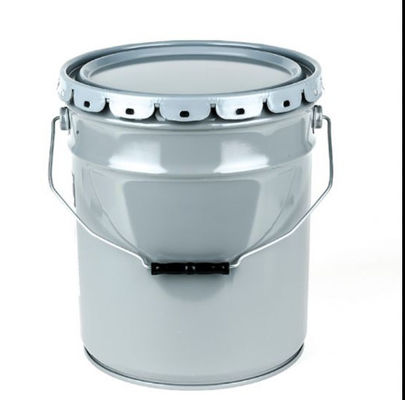 Cubo de grasa metálica aprobado por la ONU 0.32-0.42 mm para transporte y paquetes