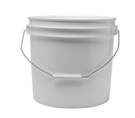 Cubo de aceite lubricante de 4 galones Cubo de plástico de cabeza abierta redondo para almacenar selladores