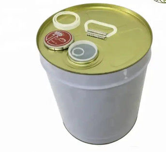 Cubo de acero de 5 galones para almacenamiento de disolventes con la aprobación de la ONU