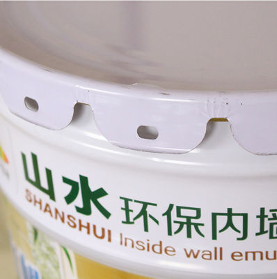 Pintura de excavadora de trabajo pesado balde galvanizado manija ergonómica personalizable
