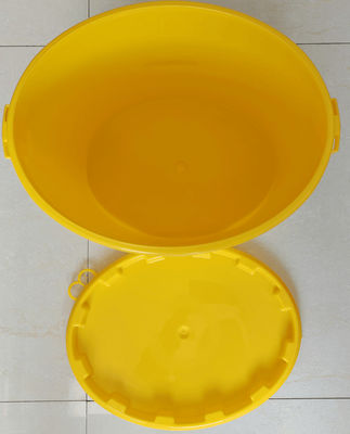 Contenedores de cubos de plástico de 20 L Oval para almacenar pintura con certificado ISO