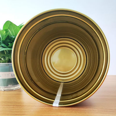 Cubo de acero de 5 galones apilable con tapas de borde de flores extraíbles