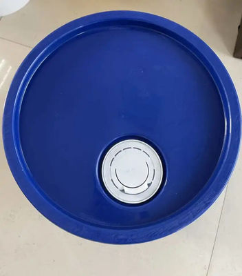 Cubo de plástico de 5 galones con tapa de boca abierta