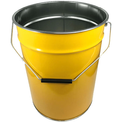 20 L de cubos de metal con cabeza abierta para el embalaje de asfalto