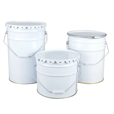 Grado alimenticio 25 litros de lata de papel para aceite de coco para palomitas de maíz